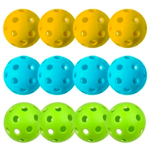 Balles de pickleball d'intérieur Franklin X-26 : paquets de 6 ou 12