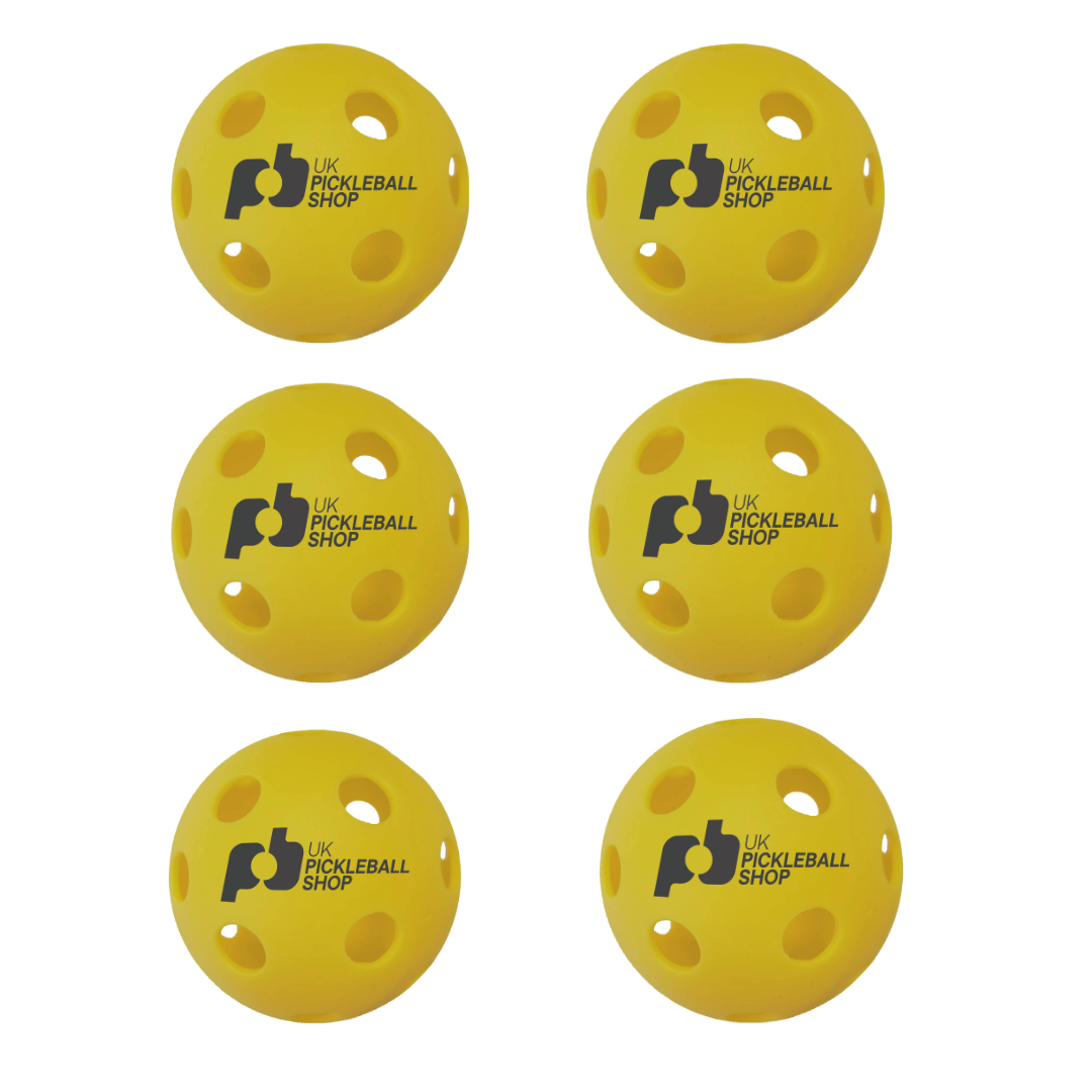 Boutique de pickleball au Royaume-Uni, balles d'intérieur