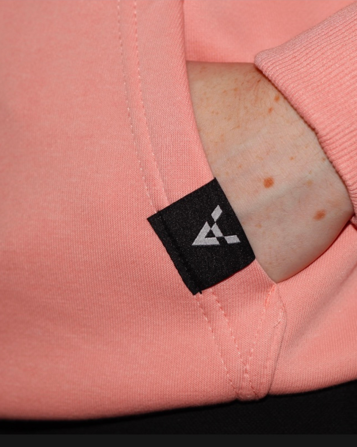 ACE Pickleball Signature Hoodie Salmon Pink