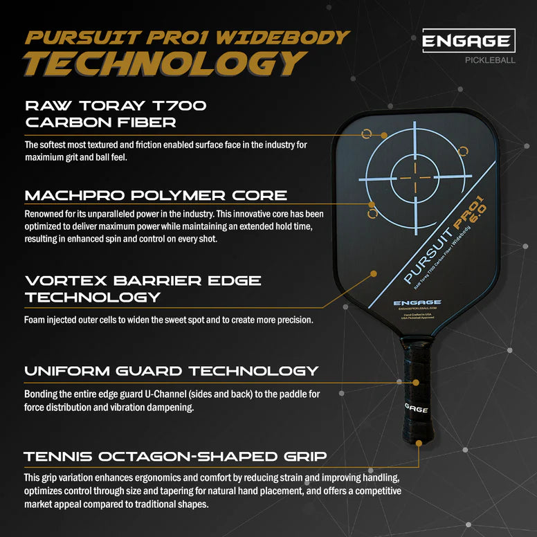 Engage Pursuit Pro1 6.0 Widebody Paddle