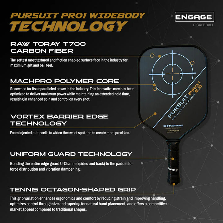 Engage Pursuit Pro1 6.0 Widebody Paddle