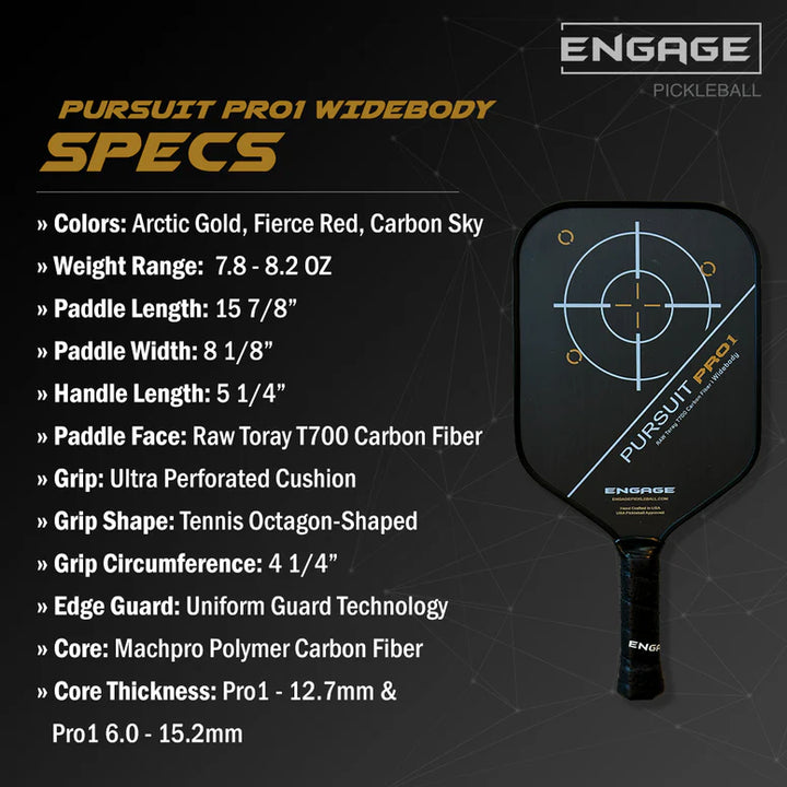 Engage Pursuit Pro1 6.0 Widebody Paddle